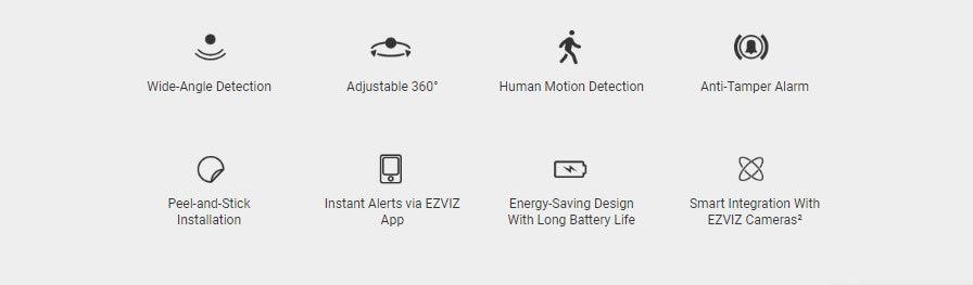 EZVIZ T1C PIR SENSOR - NeonSales South Africa