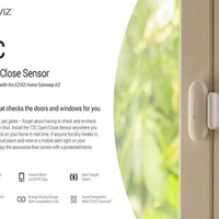 EZVIZ T2C OPEN/CLOSE SENSOR - NeonSales {{ shop.shopifyCountryName }}