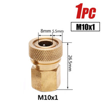 FEMALE 8MM FOSTER, FEMALE THREADED - M10X1 - NeonSales {{ shop.shopifyCountryName }}