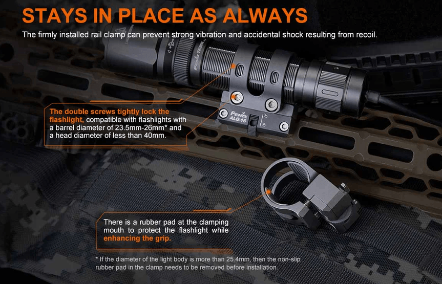 FENIX ALG-16 M-LOK RAIL MOUNT - NeonSales South Africa