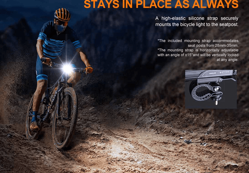 FENIX BC26R LED BIKE LIGHT + BC05R V2.0 KIT - NeonSales South Africa