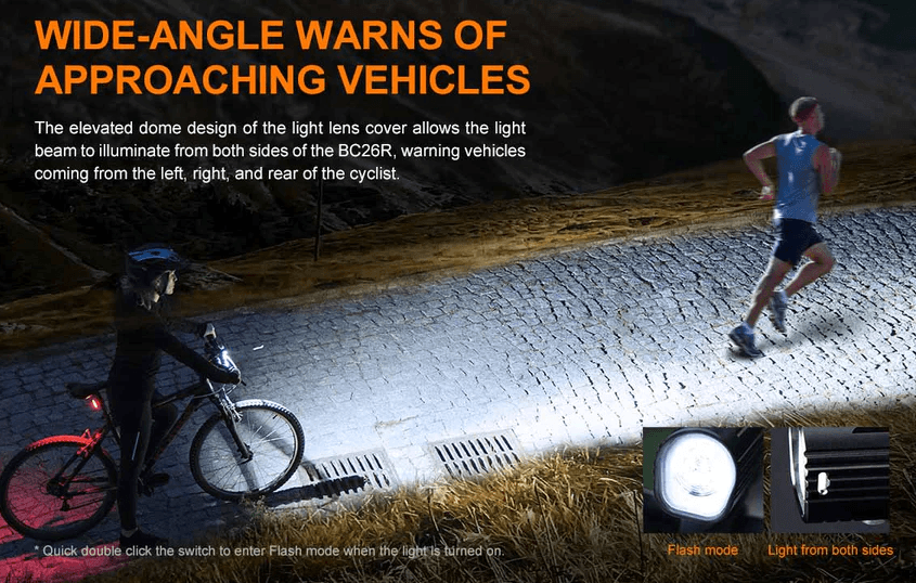 FENIX BC26R LED BIKE LIGHT - NeonSales {{ shop.shopifyCountryName }}