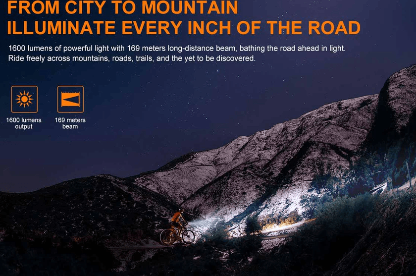 FENIX BC26R LED BIKE LIGHT - NeonSales {{ shop.shopifyCountryName }}