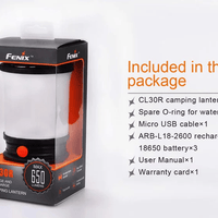 FENIX CL30R LED CAMPING LANTERN - BLACK - NeonSales {{ shop.shopifyCountryName }}