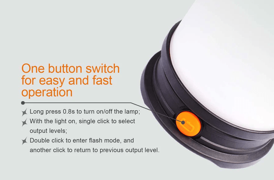 FENIX CL30R LED CAMPING LANTERN - BLACK - NeonSales {{ shop.shopifyCountryName }}