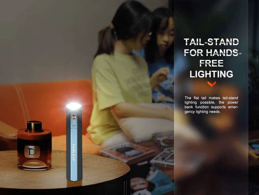 FENIX E-CP LED FLASHLIGHT - BLACK - NeonSales {{ shop.shopifyCountryName }}