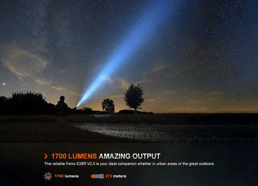 FENIX E28R LED FLASHLIGHT - NeonSales {{ shop.shopifyCountryName }}