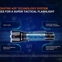 FENIX FLASHLIGHT BLACK - TK22R - NeonSales {{ shop.shopifyCountryName }}