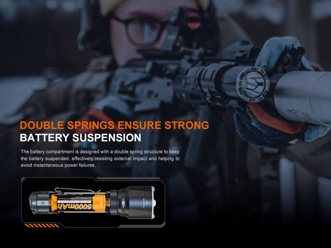 FENIX FLASHLIGHT BLACK - TK22R - NeonSales {{ shop.shopifyCountryName }}