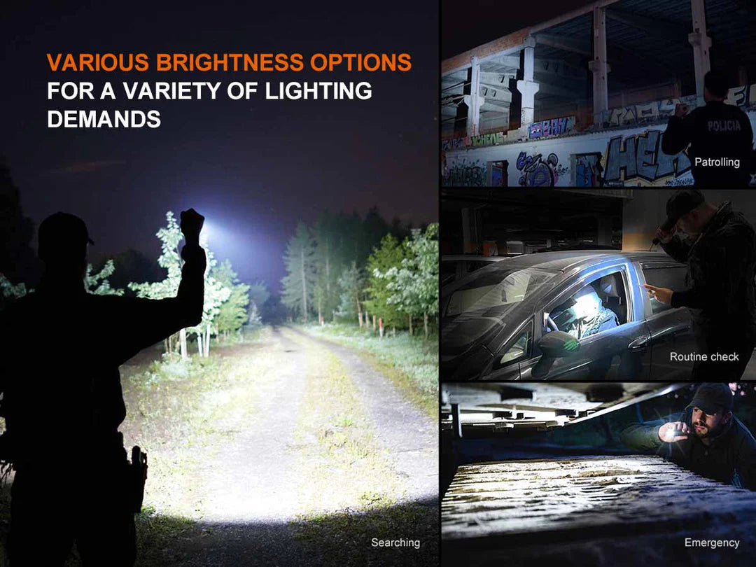 FENIX FLASHLIGHT BLACK - TK22R - NeonSales {{ shop.shopifyCountryName }}