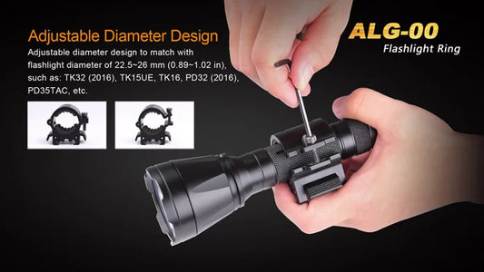 FENIX FLASHLIGHT RING ALG-00 - NeonSales {{ shop.shopifyCountryName }}