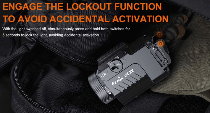 FENIX GL22 LED FLASHLIGHT - NeonSales {{ shop.shopifyCountryName }}