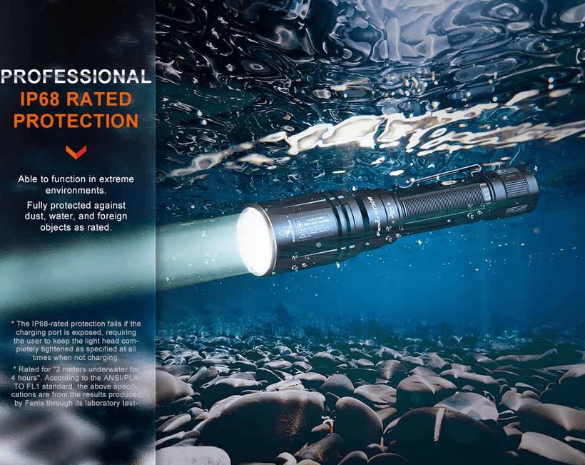 FENIX HT30R LED FLASHLIGHT - NeonSales {{ shop.shopifyCountryName }}