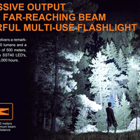 FENIX LR35R LED FLASHLIGHT - BLACK - NeonSales {{ shop.shopifyCountryName }}