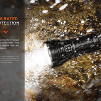 FENIX LR40R LED FLASHLIGHT - BLACK - NeonSales {{ shop.shopifyCountryName }}