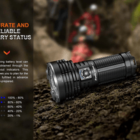 FENIX LR40R LED FLASHLIGHT - BLACK - NeonSales {{ shop.shopifyCountryName }}