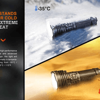 FENIX LR40R LED FLASHLIGHT - BLACK - NeonSales {{ shop.shopifyCountryName }}