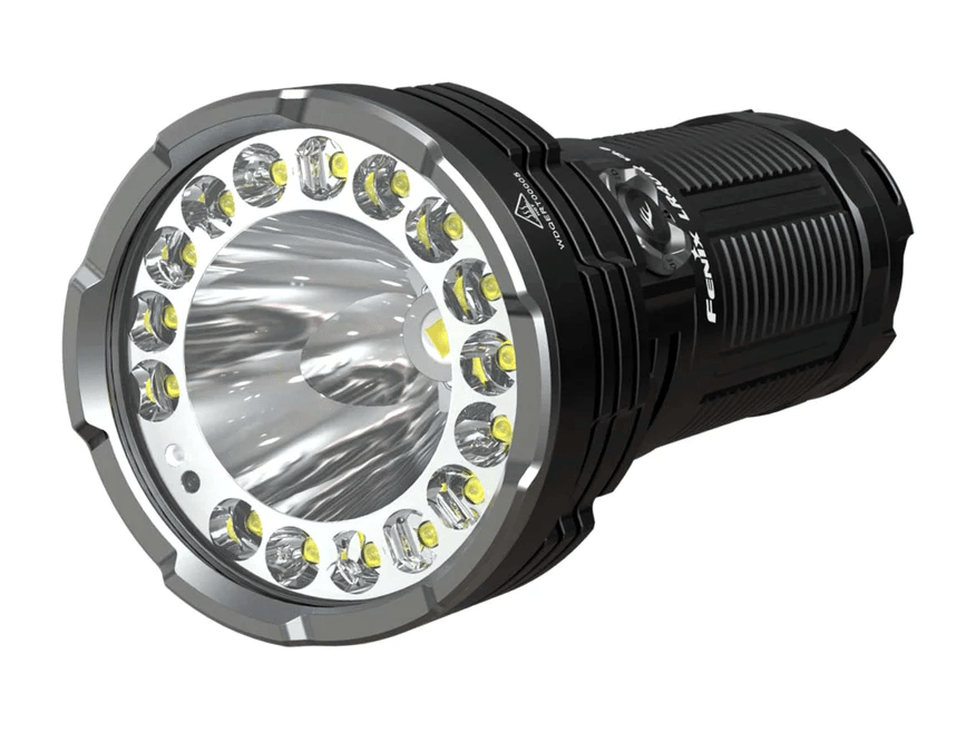 FENIX LR40R LED FLASHLIGHT - BLACK - NeonSales {{ shop.shopifyCountryName }}