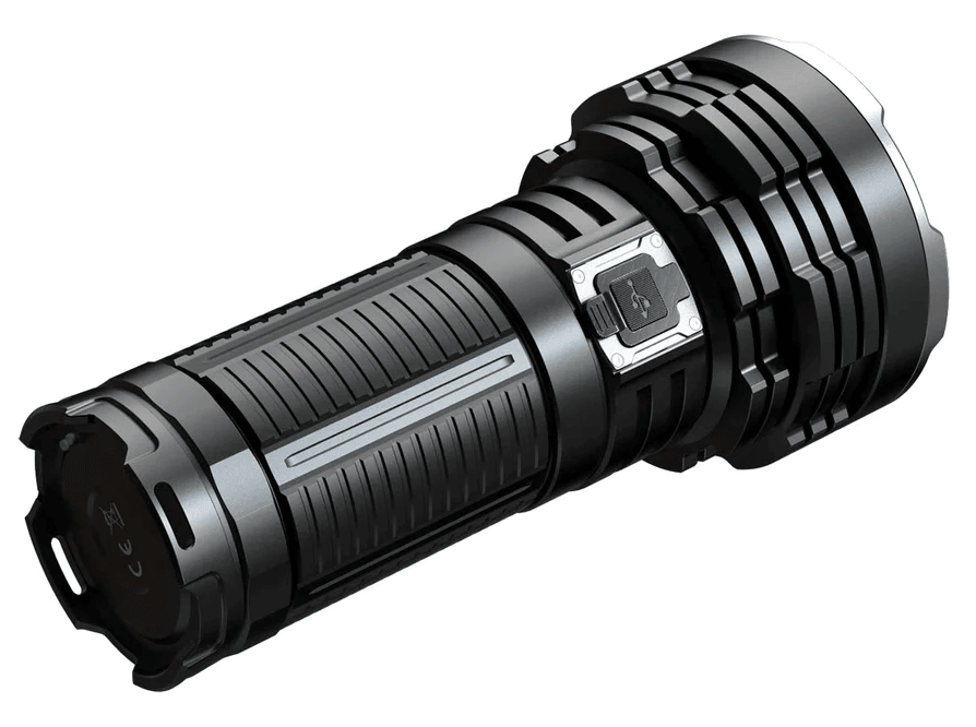 FENIX LR40R LED FLASHLIGHT - BLACK - NeonSales {{ shop.shopifyCountryName }}
