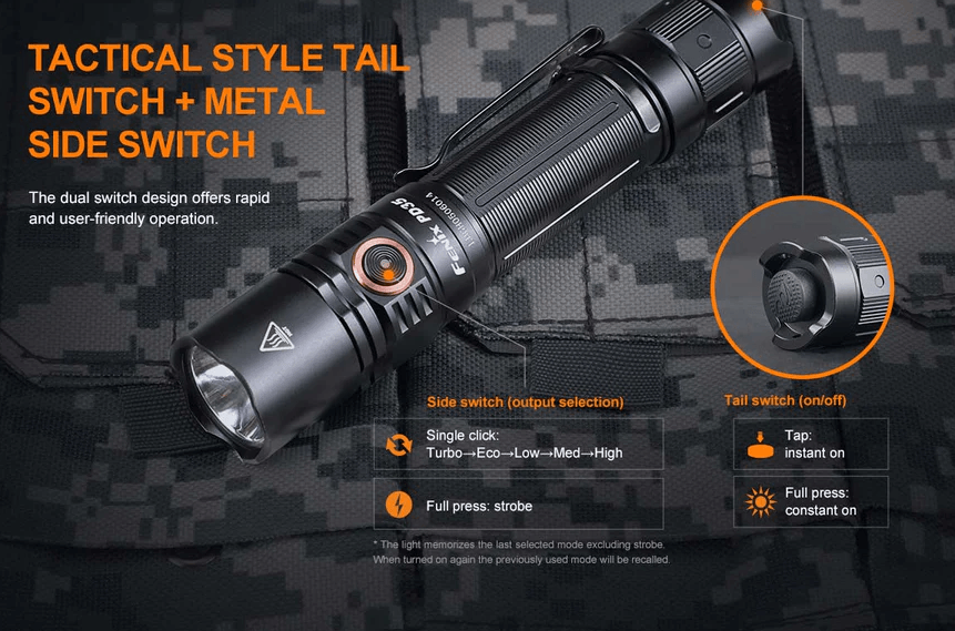 FENIX PD35R LED FLASHLIGHT - NeonSales South Africa