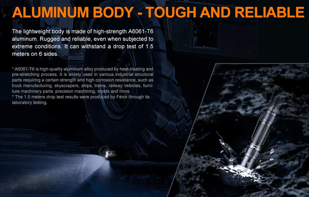 FENIX PD36 TAC LED FLASHLIGHT - NeonSales {{ shop.shopifyCountryName }}