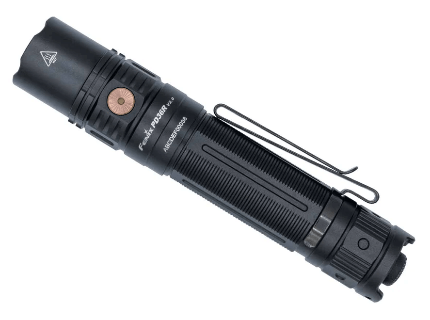 FENIX PD36R LED FLASHLIGHT (BLACK) - NeonSales {{ shop.shopifyCountryName }}