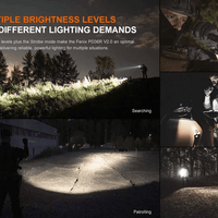 FENIX PD36R LED FLASHLIGHT (BLACK) - NeonSales {{ shop.shopifyCountryName }}