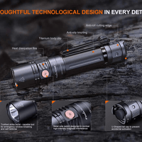 FENIX PD36R LED FLASHLIGHT (BLACK) - NeonSales {{ shop.shopifyCountryName }}