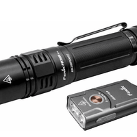 FENIX PD36R PRO LED FLASHLIGHT +E03R KIT - GREY - NeonSales {{ shop.shopifyCountryName }}