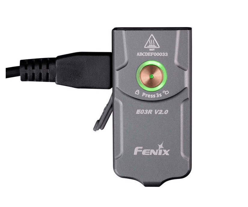 FENIX PD36R PRO LED FLASHLIGHT +E03R KIT - GREY - NeonSales