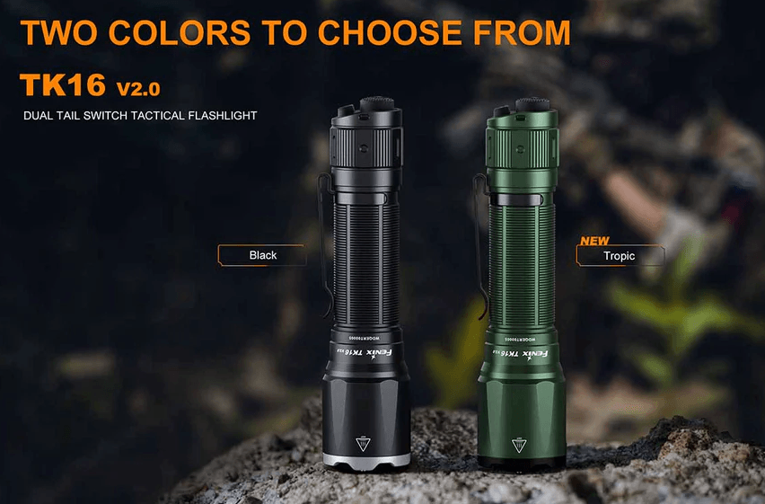 FENIX TK16 V2.0 LED FLASHLIGHT - TROPIC GREEN - NeonSales {{ shop.shopifyCountryName }}
