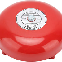 6-inch 12V DC fire alarm bell - representative image