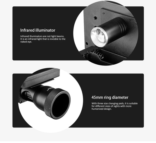 FIRE WOLF 4.3" NV RIFLESCOPE WITH CAMERA & IR - NeonSales {{ shop.shopifyCountryName }}