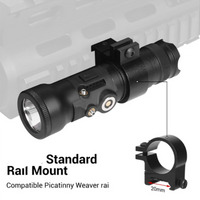 FLASHLIGHT AND LASER WITH MOUNTS - PICATINNY FIT - NeonSales {{ shop.shopifyCountryName }}
