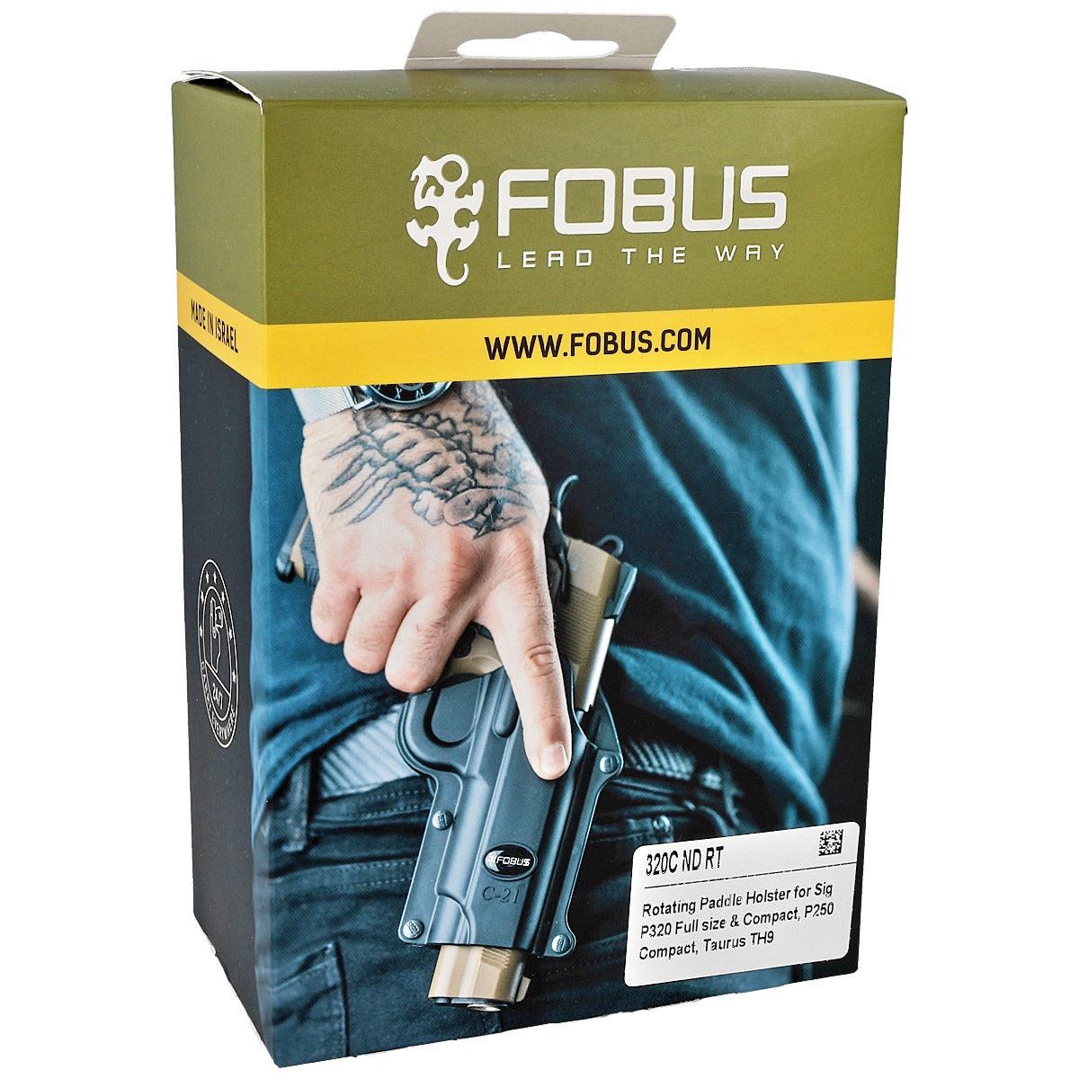 FOBUS P320 PASSIVE RETENTION HOLSTER, ALL CALIBERS - NeonSales South Africa