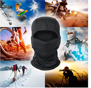 FULL VISOR SUMMER BALACLAVA (LARGE) - BLACK - NeonSales South Africa