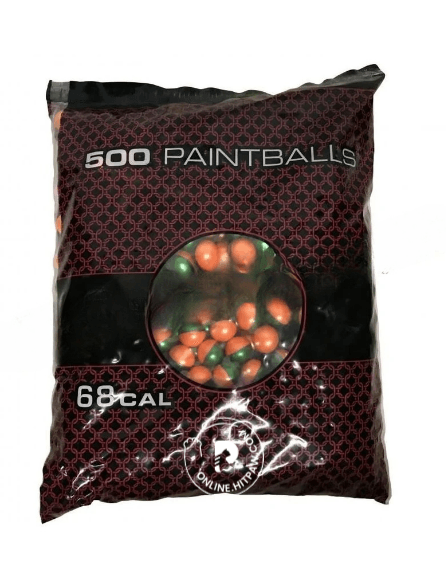 G.I. SPORTZ 3 STAR GRADE PAINTBALLS - BAG OF 500's - NeonSales