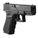 Generic G19-style 4.5mm CO2 BB pistol - angled view
