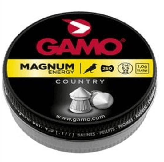 GAMO .22 MAGNUM PELLETS 15.42GR - 250'S - NeonSales {{ shop.shopifyCountryName }}