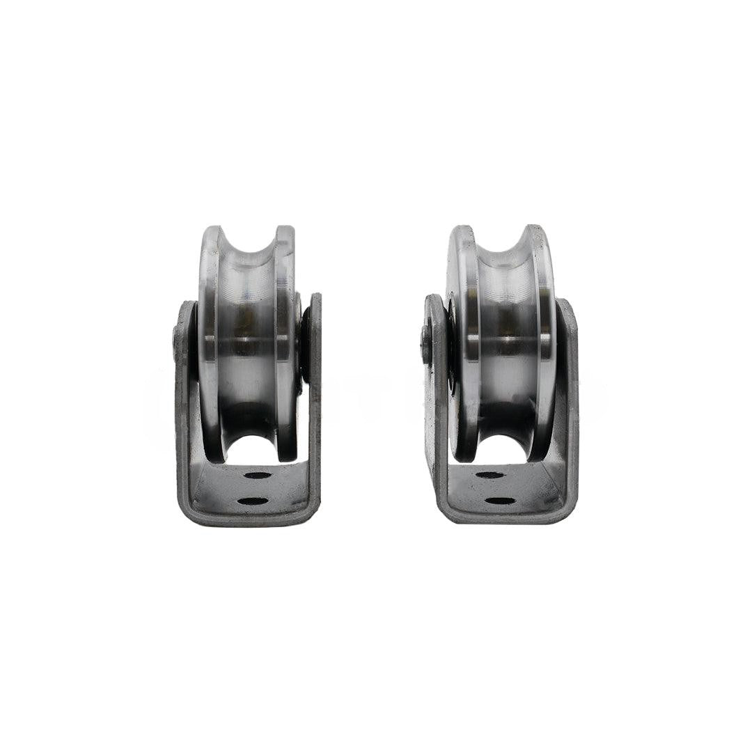 GATE WHEEL KIT U PROFILE - 80MM - NeonSales {{ shop.shopifyCountryName }}