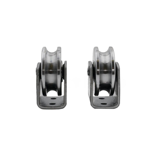 GATE WHEEL KIT U PROFILE - 80MM - NeonSales {{ shop.shopifyCountryName }}