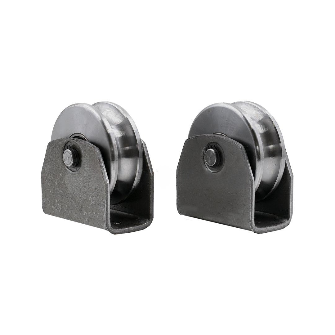 GATE WHEEL KIT U PROFILE - 80MM - NeonSales {{ shop.shopifyCountryName }}