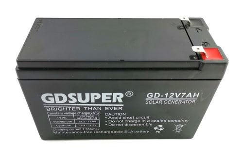 GD SUPER 12V 7AH SLA BATTERY - NeonSales {{ shop.shopifyCountryName }}
