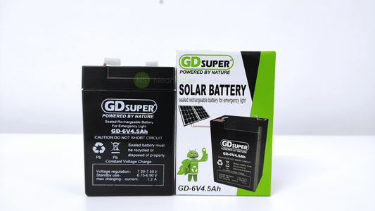 GD SUPER SLA BATTERY (6V / 4.5AH) - GD-6V4.5AH - NeonSales {{ shop.shopifyCountryName }}