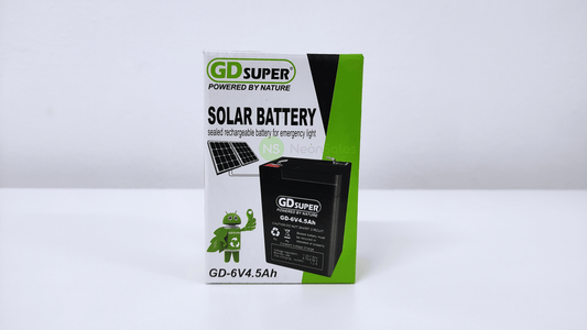GD SUPER SLA BATTERY (6V / 4.5AH) - GD-6V4.5AH - NeonSales {{ shop.shopifyCountryName }}