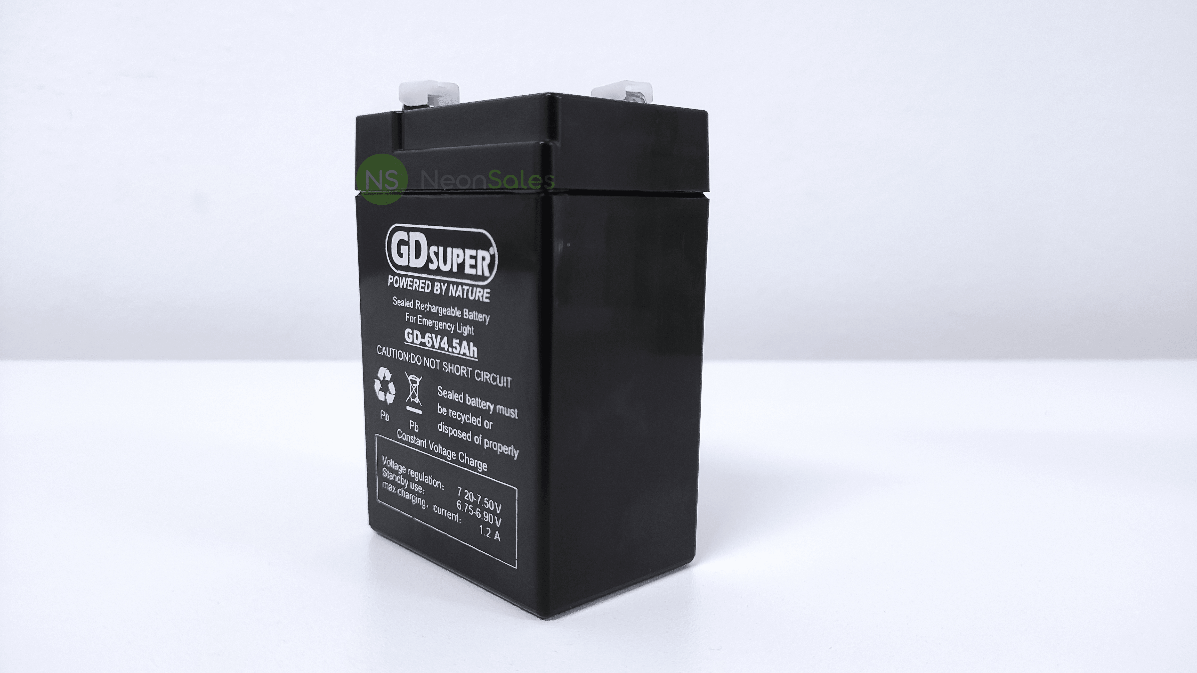 GD SUPER SLA BATTERY (6V / 4.5AH) - GD-6V4.5AH - NeonSales {{ shop.shopifyCountryName }}