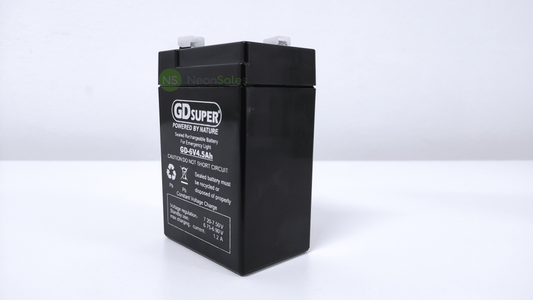 GD SUPER SLA BATTERY (6V / 4.5AH) - GD-6V4.5AH - NeonSales {{ shop.shopifyCountryName }}