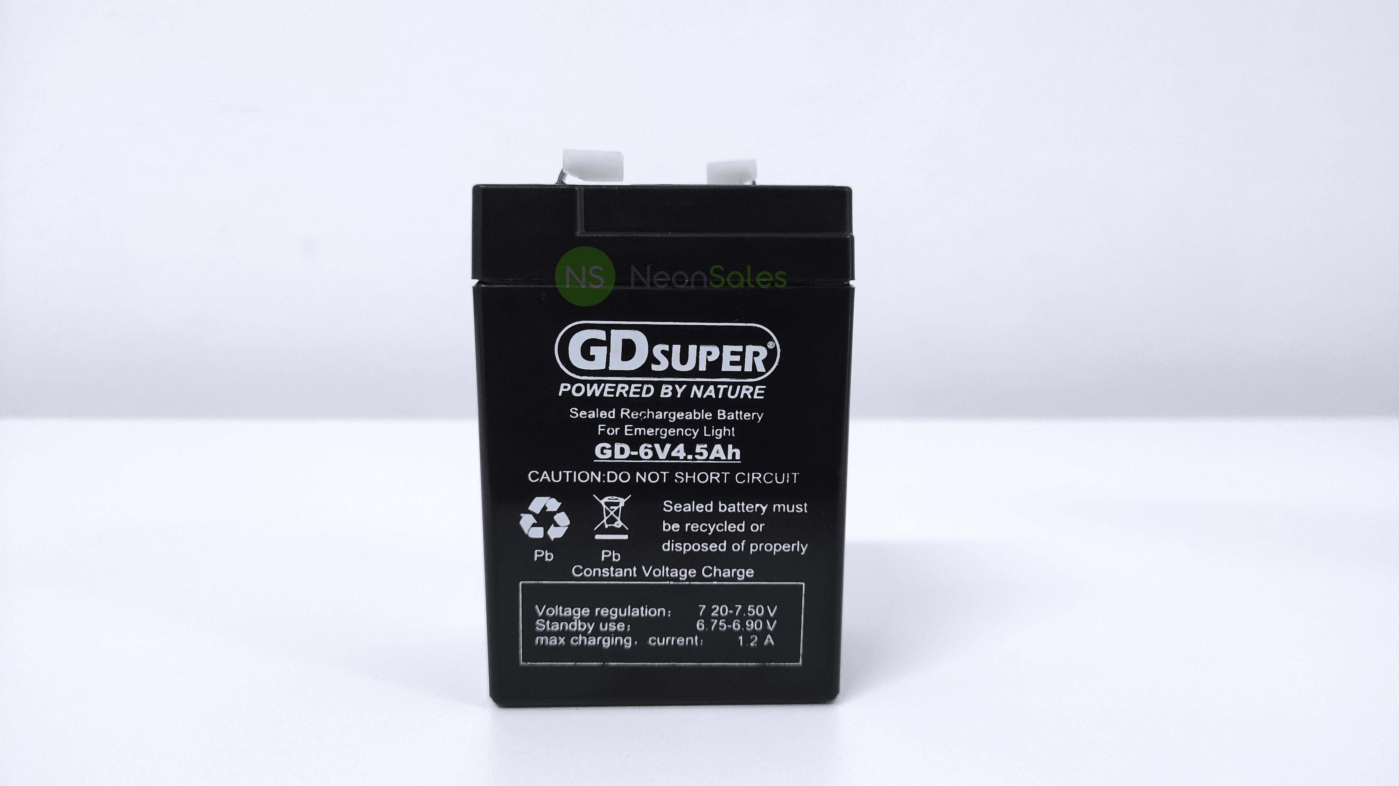 GD SUPER SLA BATTERY (6V / 4.5AH) - GD-6V4.5AH - NeonSales South Africa