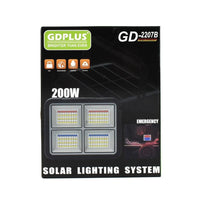 GDPLUS 200W LED BOX LAMP W/ SOLAR PANEL - NeonSales {{ shop.shopifyCountryName }}