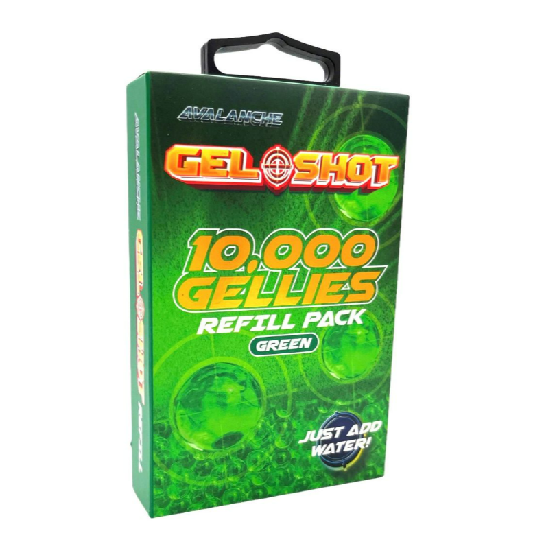 GEL SHOT GELLIES REFILL PACK GREEN 10000s - NeonSales {{ shop.shopifyCountryName }}